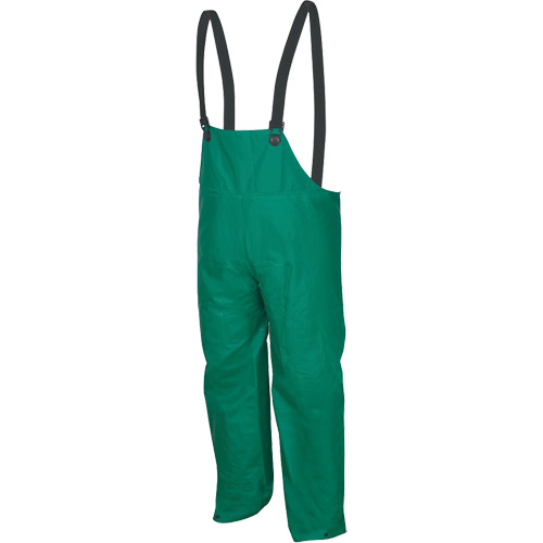 Pantalons imperm&eacute;ables avec limite dinflammabilit&eacute; Dominator, Grand, Polyester/PVC, Vert WestPier