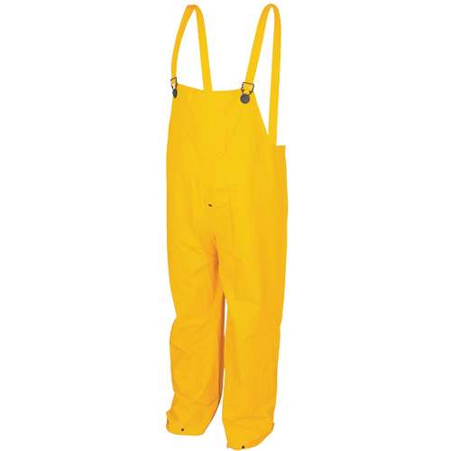 Pantalons &agrave; bavette imperm&eacute;ables de s&eacute;rie classique, Grand, Polyester/PVC, Jaune WestPier