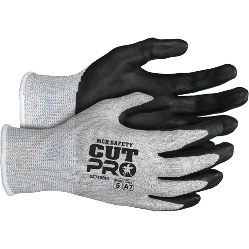 Safety Cut Pro Cut Resistant Gloves, Size 3X-Large, 13 Gauge, Bi-Polymer Coated, HPPE Shell, ASTM ANSI Level A7 WestPier