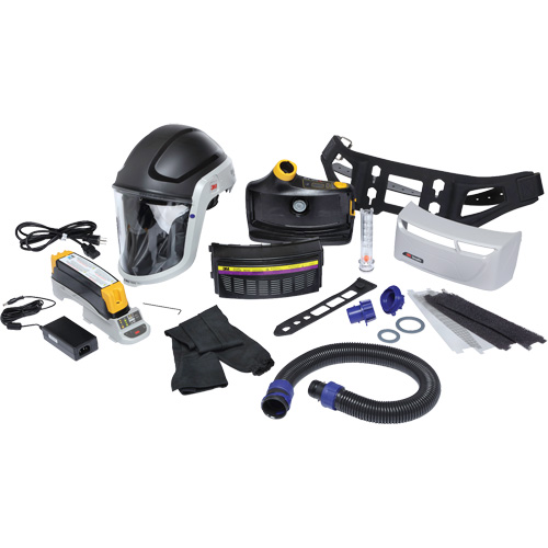 Versaflo TR Series Heavy Industry PAPR Kit, Hard Hat & Faceshield, Lithium-Ion Battery WestPier