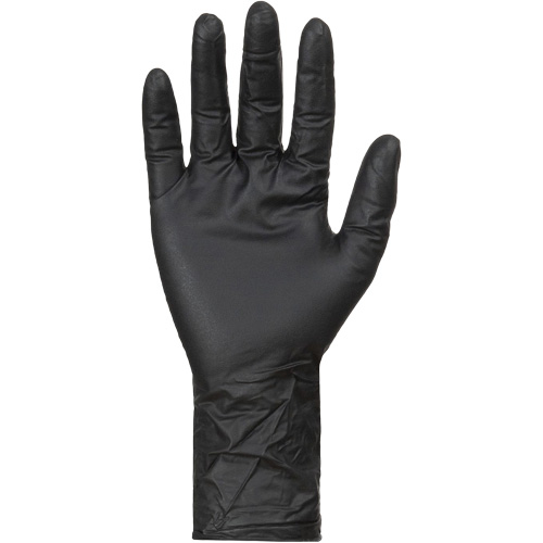 Gants jetables KeepKleen, T-Grand, Nitrile, 8 mils, Sans poudre, Noir WestPier