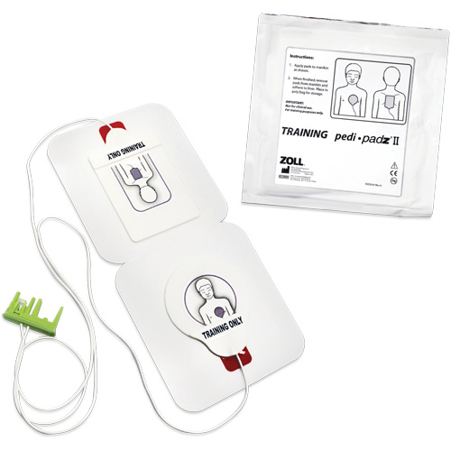 Pedi-Padz&reg; II Training Electrodes, Zoll AED Plus&reg; For, Non-Medical WestPier
