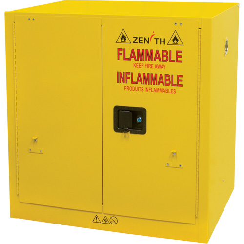 Armoire pour produits inflammables, 22 gal., 2 Porte(s), 35" La x 35" h x 22" p WestPier