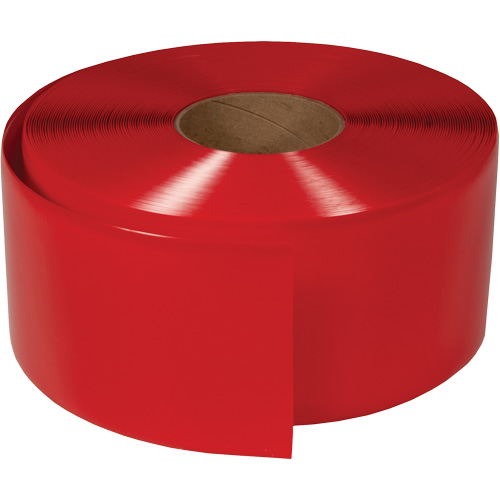 ArmorStripe&reg; Ultra Durable Floor Tape, 4" x 100', PVC, Red WestPier
