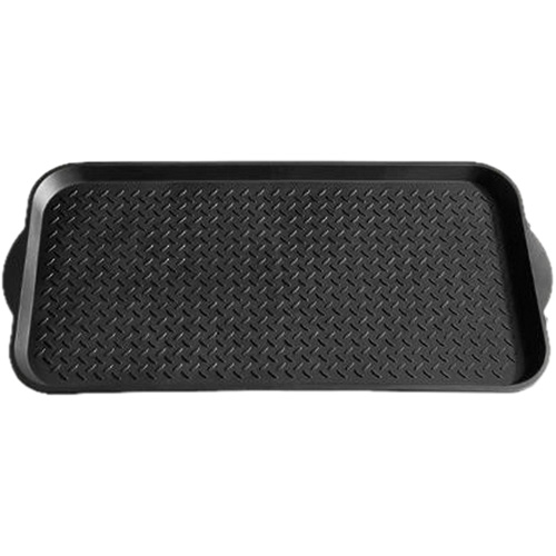 Boot Tray, Plastic, Black, 19" L x 39" W WestPier