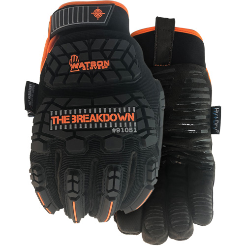 The Breakdown Cut Resistant Work Gloves, Size Small, Aramid/Polyester/Stainless Steel Shell, ASTM ANSI Level A5 WestPier