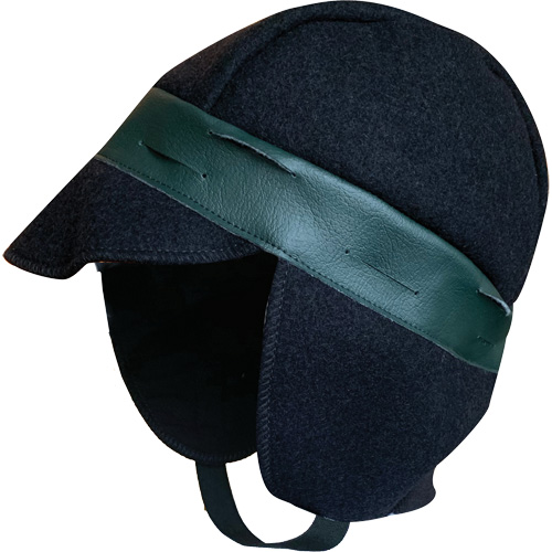 Safety Helmet Winter Liner, Sheep Lining, One Size, Navy Blue WestPier