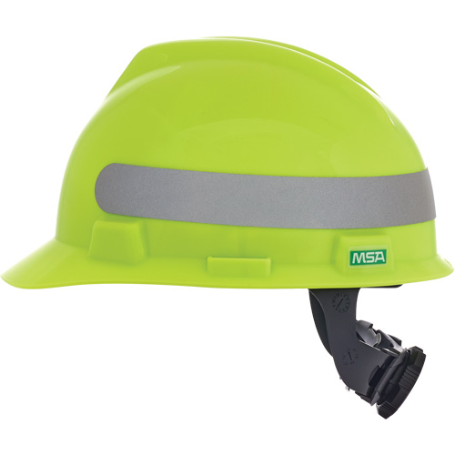 Casque de s&eacute;curit&eacute; &agrave; fentes V-Gard, R&eacute;pond aux normes CSA type 1, Suspension Rochet, Non ventil&eacute; WestPier