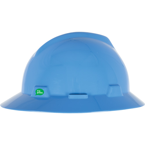 V-Gard&reg; GREEN Slotted Full Brim Hard Hat, Meets CSA Type 1, Ratchet Suspension WestPier