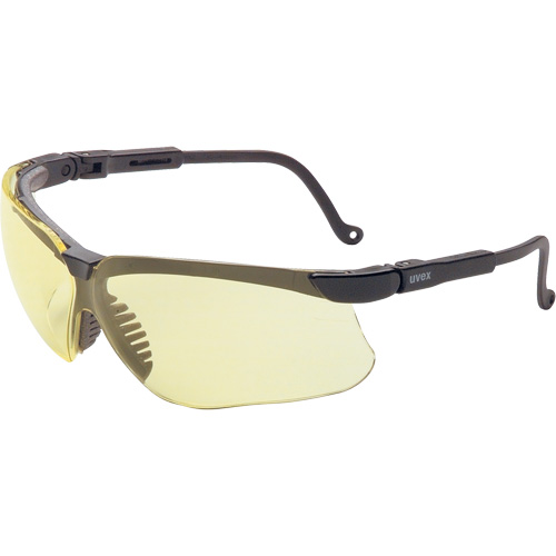 Uvex HydroShield&reg; Genesis&reg; Safety Glasses, Amber Lens, Anti-Fog/Anti-Scratch, ANSI Z87+/Meets/Exceeds CSA Z94.3 WestPier