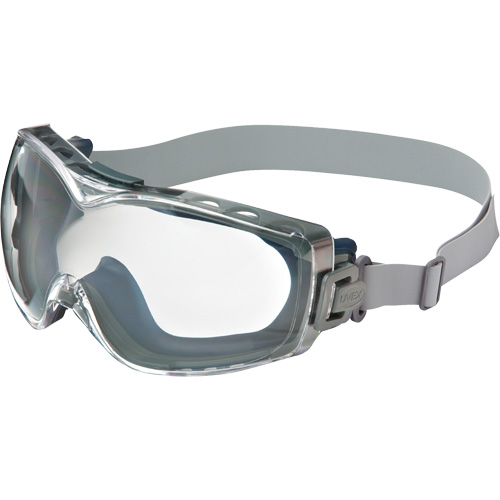 Uvex HydroShield&reg; Stealth&reg; OTG Safety Goggles, Clear Lens, Anti-Fog/Anti-Scratch, Indirect Vent WestPier