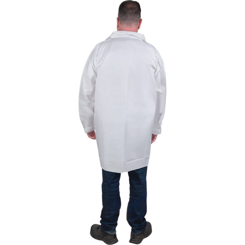 Protective Lab Coat, Microporous, White, Small WestPier