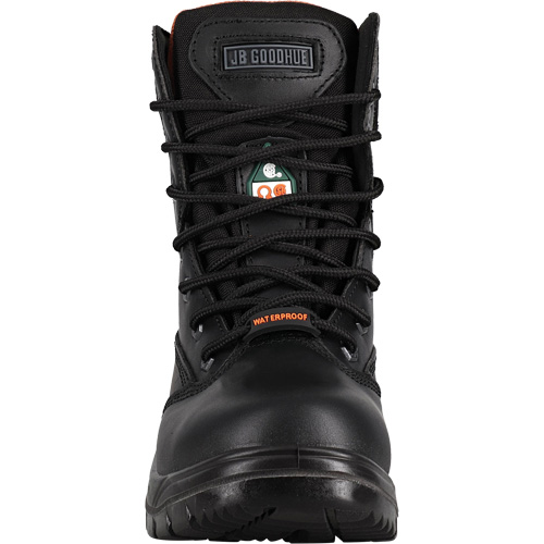 Safety Boots, Leather, Steel Toe, Size 6, Impermeable WestPier