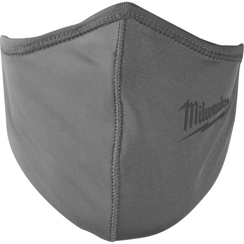 2-Layer Face Mask, Nylon/Polyester/Spandex, Grey WestPier