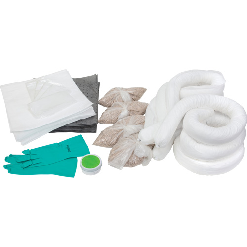 Spill Kit, Oil Only/Universal, Overpack, 20 US gal. Absorbancy WestPier