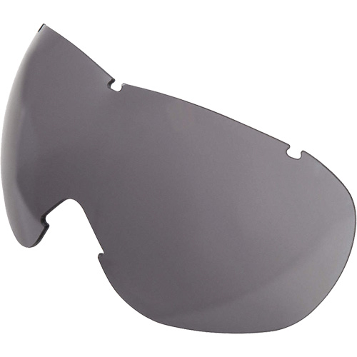 Uvex&reg; Sub-Zero Goggles Replacement Lens, Anti-Fog/Anti-Scratch, Grey, Uvex Sub-Zero WestPier