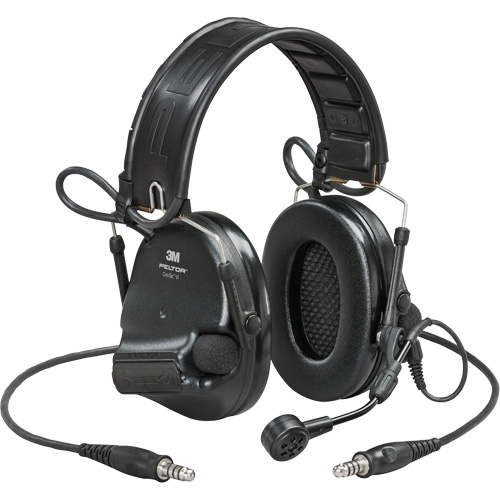 Peltor ComTac VI NIB Dual Lead Headset with Arc, Headband Style, 23 dB WestPier