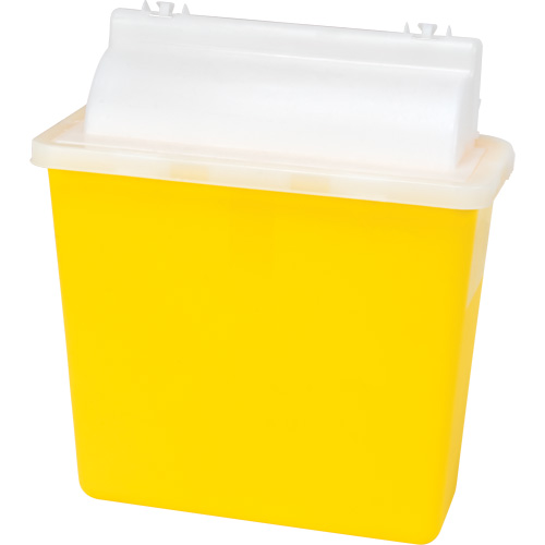 Contenant pour objets pointus et tranchants, Capacit&eacute; de 4,6 L WestPier