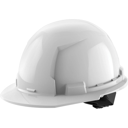 Casque de s&eacute;curit&eacute; &agrave; bordure avant, R&eacute;pond aux normes CSA type 1, Suspension Rochet, Non ventil&eacute; WestPier