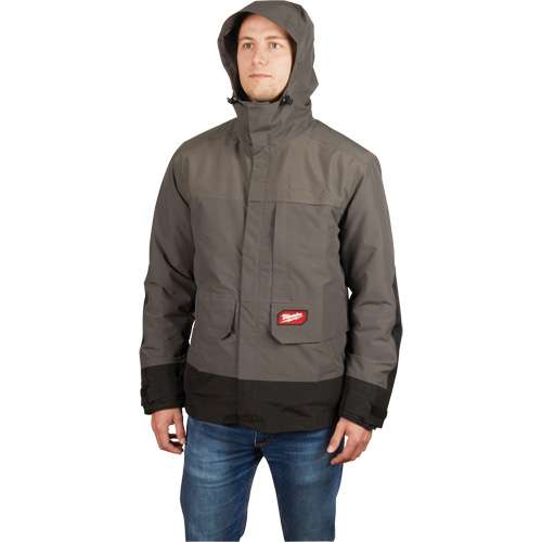 Hydrobreak Rainshell Jacket, Men's, 3X-Large, Grey WestPier