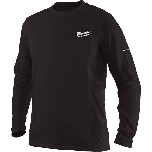 T-shirt &agrave; manches longues Workskin, Hommes, Petit, Noir WestPier