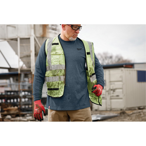 T-shirt de travail hybride, Hommes, 2T-Grand, Bleu WestPier
