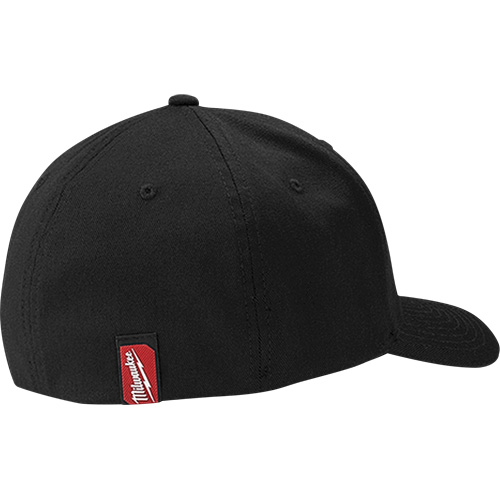 Flexfit&reg; Fitted Hat - Small/Medium, Black, Poly-Cotton WestPier