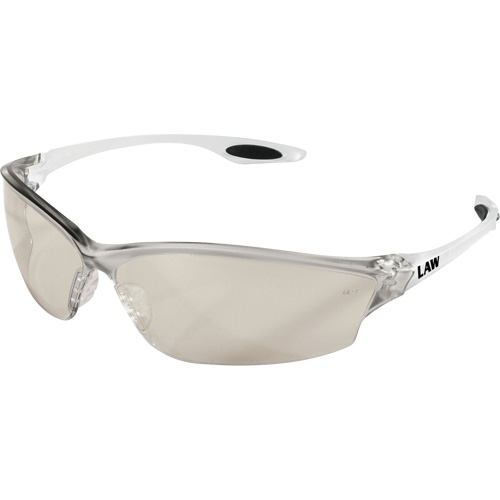 Law&reg; LW2 Series Safety Glasses, Clear/Indoor/Outdoor Lens, Anti-Scratch, ANSI Z87+/Meets/Exceeds CSA Z94.3 WestPier
