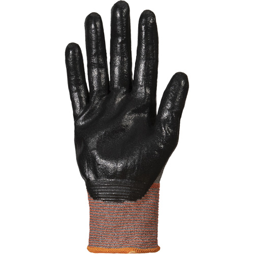 Coated Gloves, Size 5, 21 Gauge, Nitrile Coated, TenActiv Shell, ASTM ANSI Level A9 WestPier