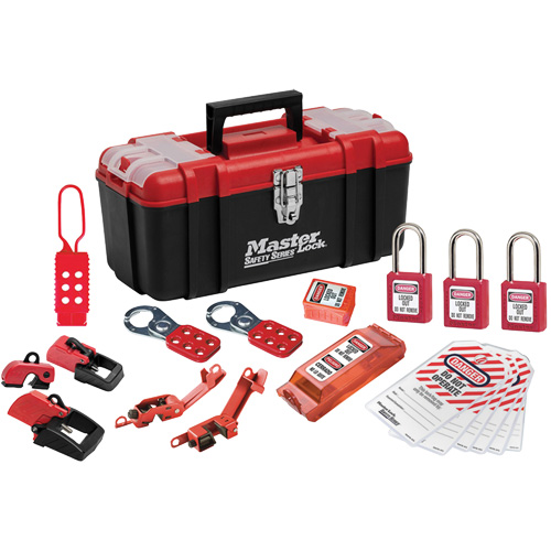 Basic Lockout Kit with Zenex Thermoplastic Locks, Electrical Kit, 20 Components WestPier