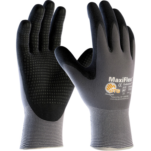 ATG MaxiFlex&reg; Endurance Touchscreen Compatible Gloves, X-Small, Nitrile Coating, 15 Gauge, Nylon/Lycra&reg; Shell WestPier