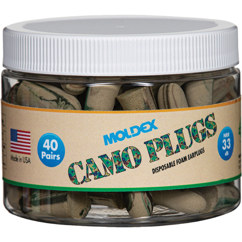 Camo Earplugs, Bulk - Canister WestPier