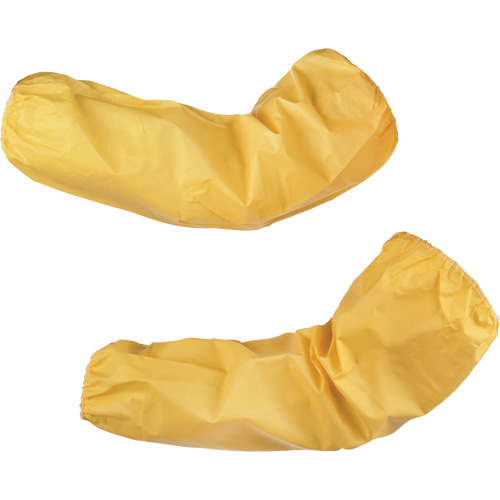ChemMax 1 Disposable Sleeves, 18" long, Polyethylene/Polypropylene, Yellow WestPier
