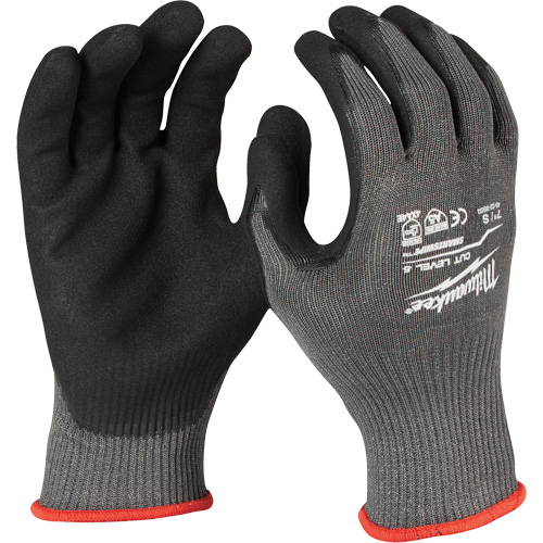 Gants r&eacute;sistant aux coupures, Taille Moyen, Rev&ecirc;tement Nitrile, ANSI/ISEA 105 niveau 5 WestPier