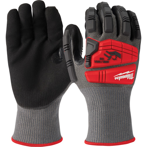 Gants r&eacute;sistants aux chocs et aux coupures, Taille 2T-Grand, Calibre 18, Rev&ecirc;tement Nitrile, ANSI/ISEA 105 niveau 5 WestPier