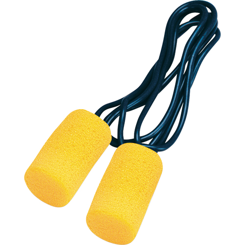 Bouchons d'oreilles classiques E-A-R, Vrac - Sac en poly, Grand, Avec cordon WestPier