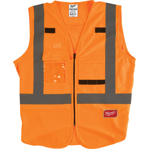 Veste de s&eacute;curit&eacute;, Orange haute visibilit&eacute;, 4T-Grand/5T-Grand WestPier