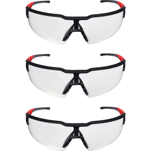 Lunettes de s&eacute;curit&eacute;, Lentille Transparent, Anti-&eacute;gratignures, ANSI Z87+/R&eacute;pond ou surpasse la norme CSA Z94.3 WestPier