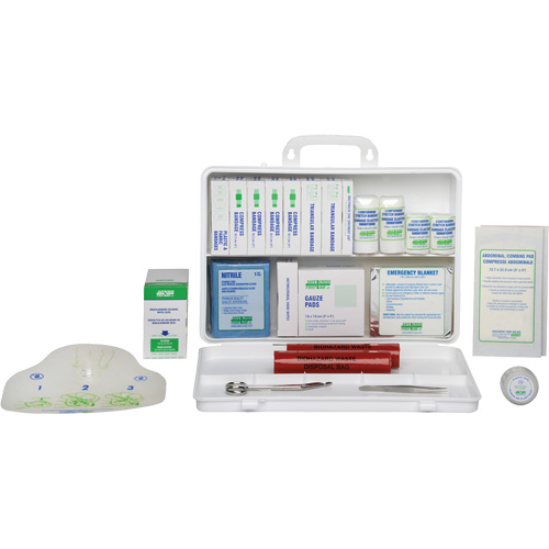 Basic First Aid Kit, Meets CSA Z1220-17 Type 2 Low-Risk Environment, Medium (26-50 Workers) WestPier