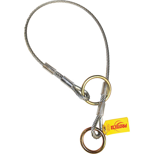 Cable Dual-Ring Adaptor, Tie-Off, Temporary Use WestPier