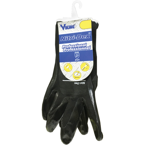 Nitri-Dex Work Gloves, Size 7, Nitrile Coated, Polyester Shell, EN 388 Level 1 WestPier