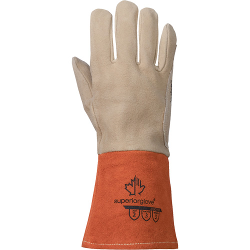 Gants de soudage TIG, Cuir fleur de daim, Taille Moyen WestPier