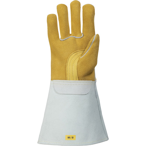 TIG Welding Gloves, Grain Elkhide, Size Small WestPier