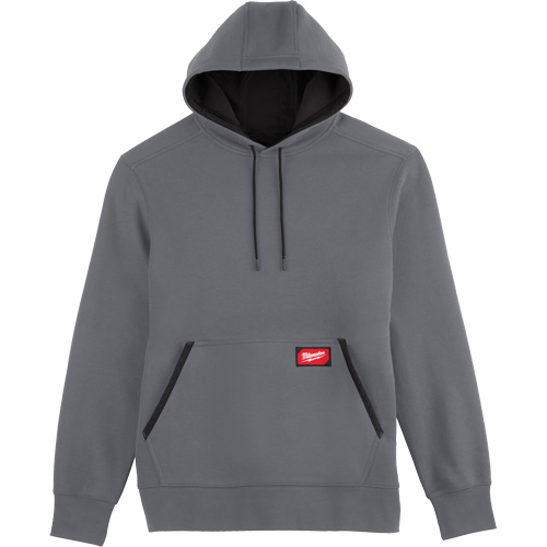 Midweight Pullover Hoodie, Men's, Small, Grey WestPier