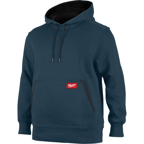 Midweight Pullover Hoodie, Men's, Small, Blue WestPier