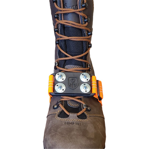 Crampon &agrave; glace anti&eacute;tincelles Midcleat, Acier au carbone, Traction Crampon, Taille unique WestPier