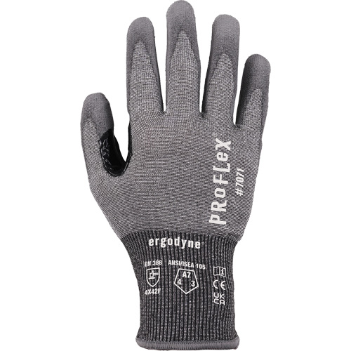 Gants enduit de PU r&eacute;sistant &agrave; la coupe ProFlex 7071, Taille Petit, Calibre 18, Rev&ecirc;tement Polyur&eacute;thane, Enveloppe en PEHP/Tungst&egrave;ne, ASTM ANSI niveau A7/EN 388 niveau F WestPier