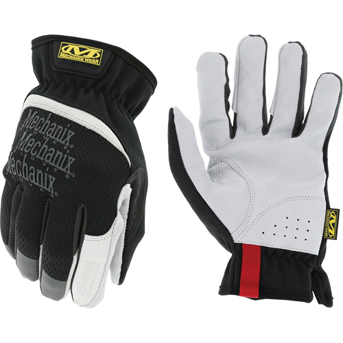Coldwork Waterproof M-Pact&reg; Driver Gloves, Synthetic/Suede/PVC/Polyurethane/Grain Cowhide/Grain Goatskin/Grain Leather/HPPE/Split Leather Palm, Size 8 WestPier