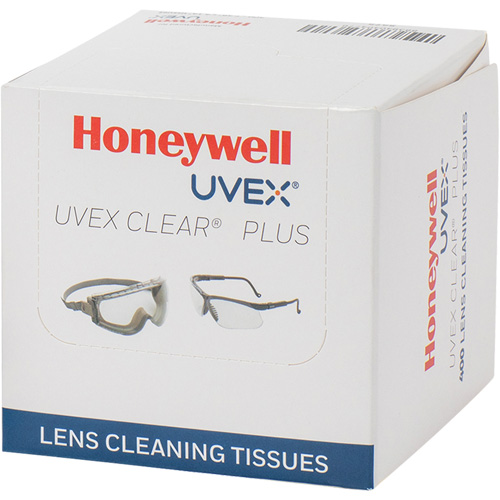 Uvex Clear&reg; Plus Lens Tissues, 4.125" x 3.96" WestPier