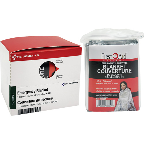 SmartCompliance&reg; Refill Emergency Blanket, Mylar WestPier